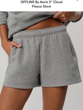 Aerie Cloud Fleece shorts